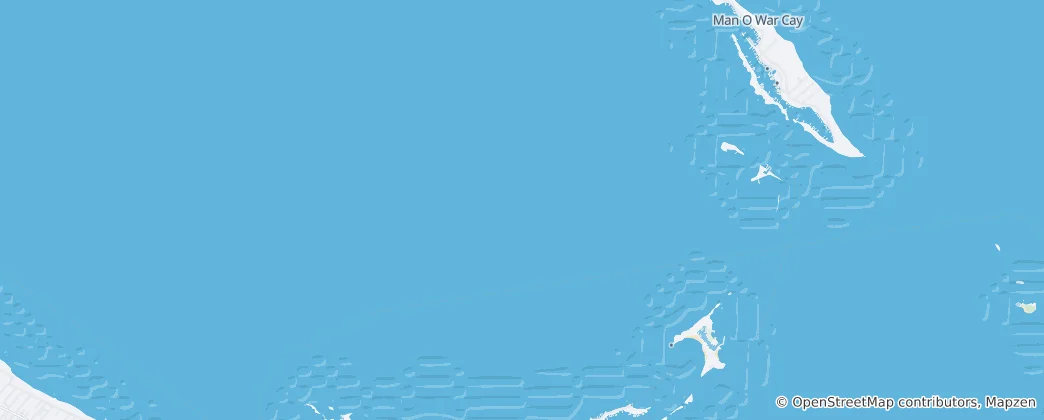 Mapa Hope Town