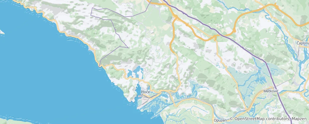 Mapa Ploče