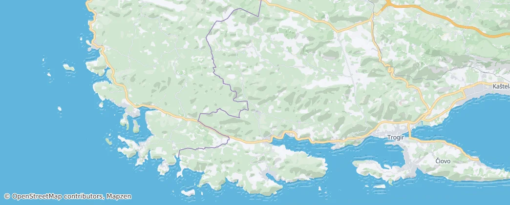 Općina Marina — Carte