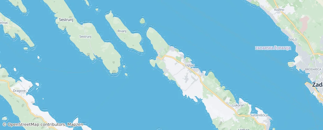 Općina Preko — 地图