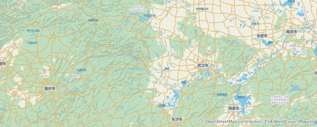 湖北省 地图