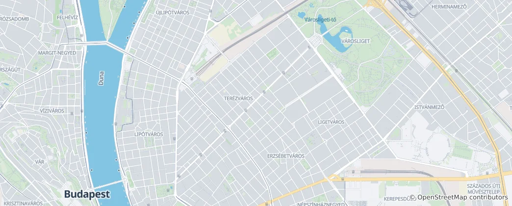 Mapa VI. kerület