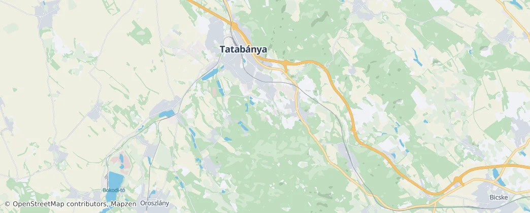 Tatabrnya — Harita