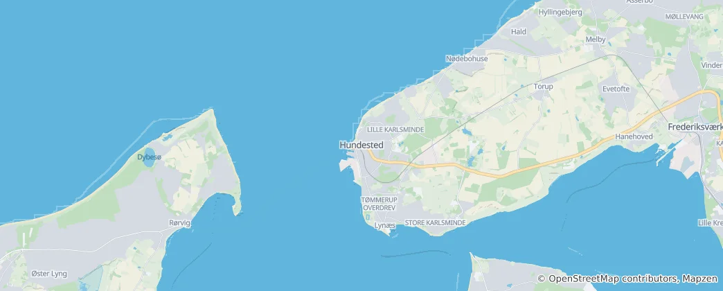 Map of Hundested