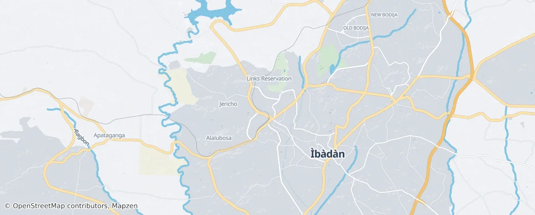 Ibadan North — Map