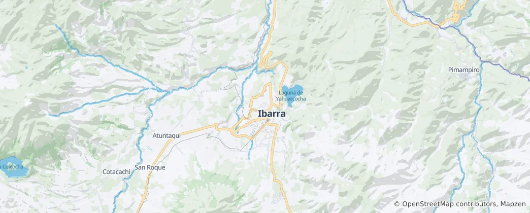 Mappa di Ibarra