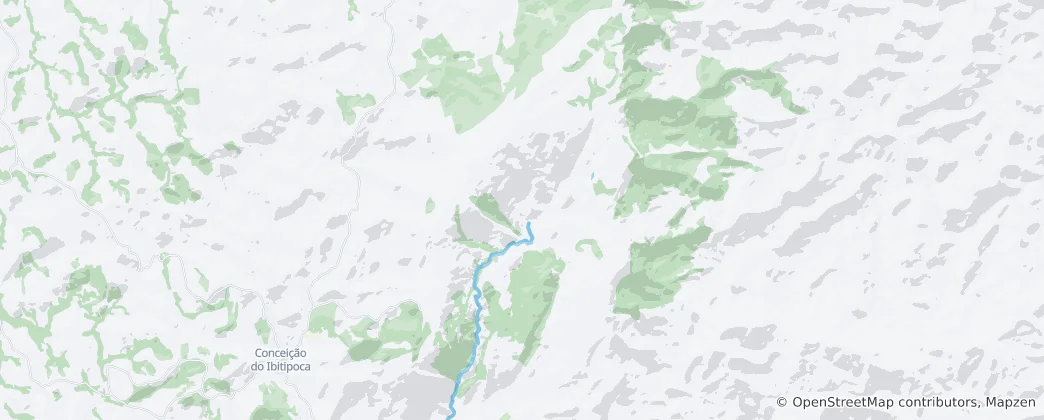 Mappa di Ibitipoca State Park