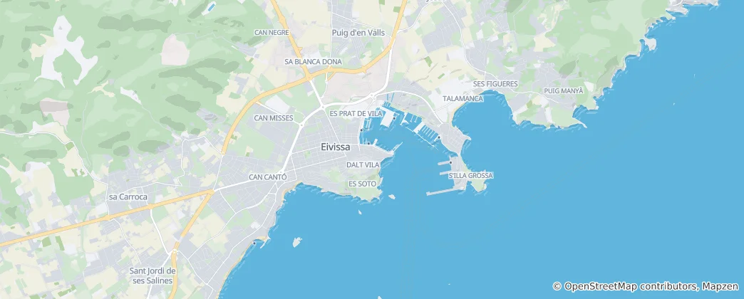 Ibiza Haritası