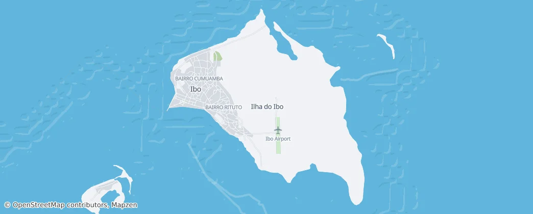 Ibo Island — Map