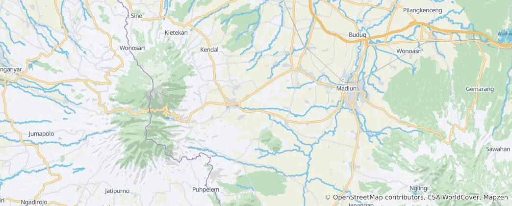 Magetan Haritası
