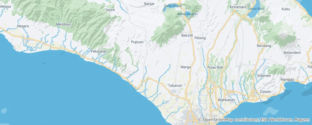 Tabanan 지도