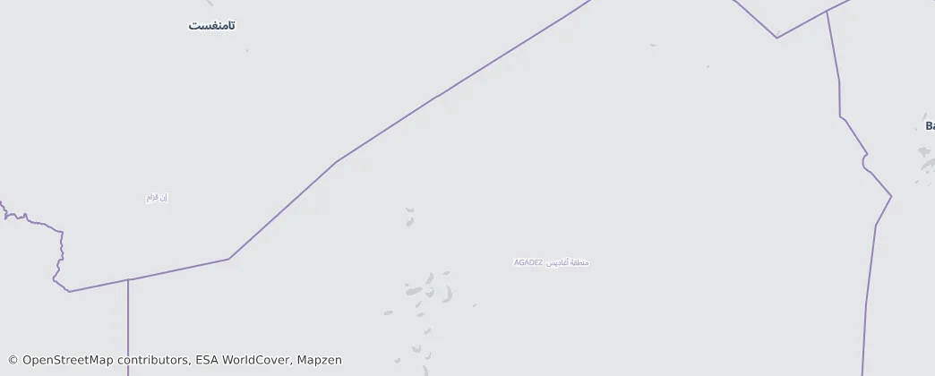 Iférouane — Map