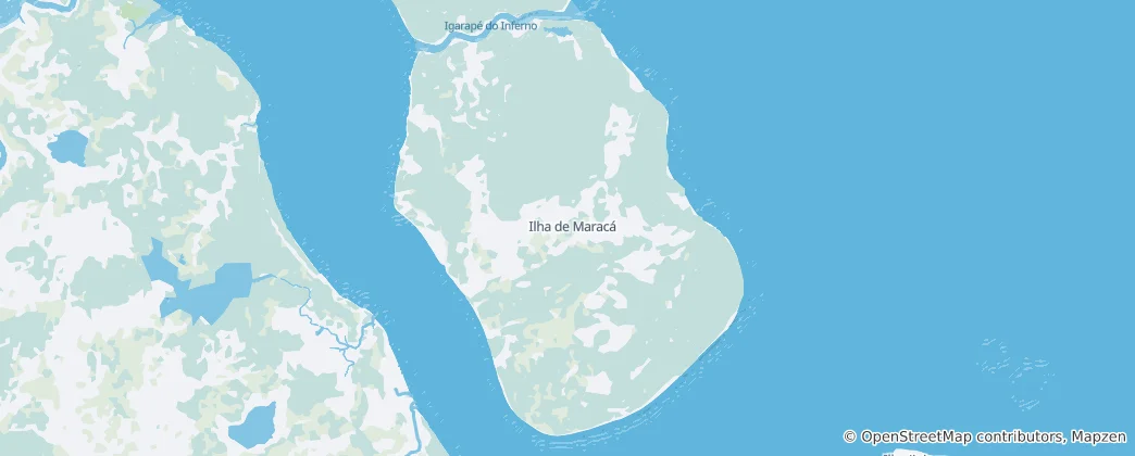 Térkép: Ilha de Maracá