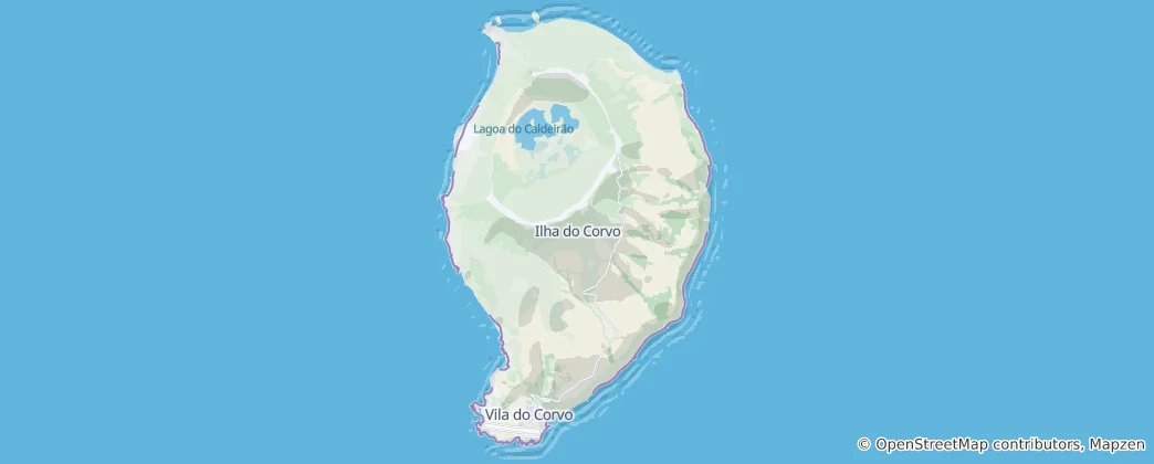 Ilha do Corvo 지도