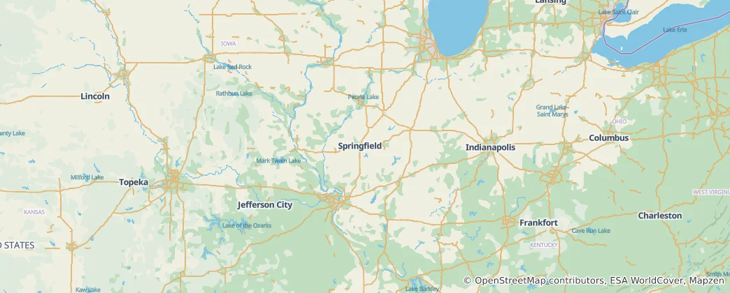 Map of Illinois