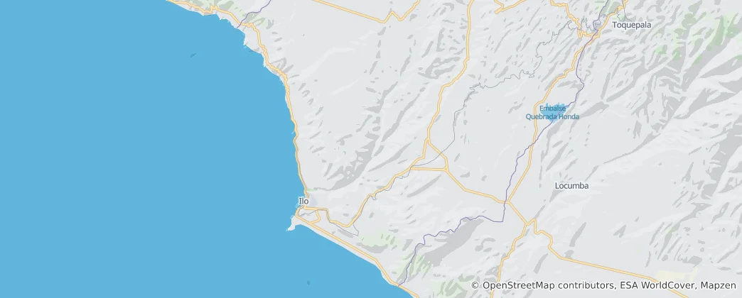 Mapa de Ilo