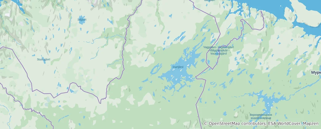 Map of Inari
