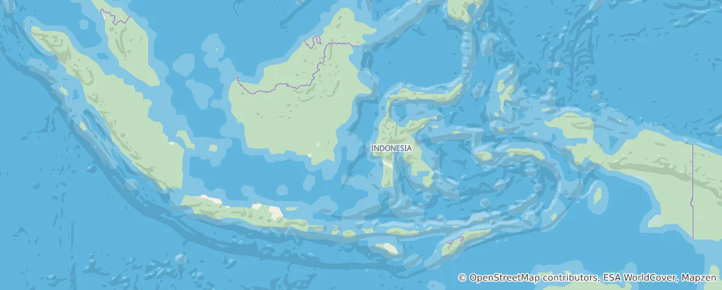 Map of Indonesia
