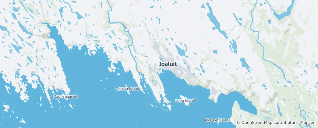 Mapa Iqaluit