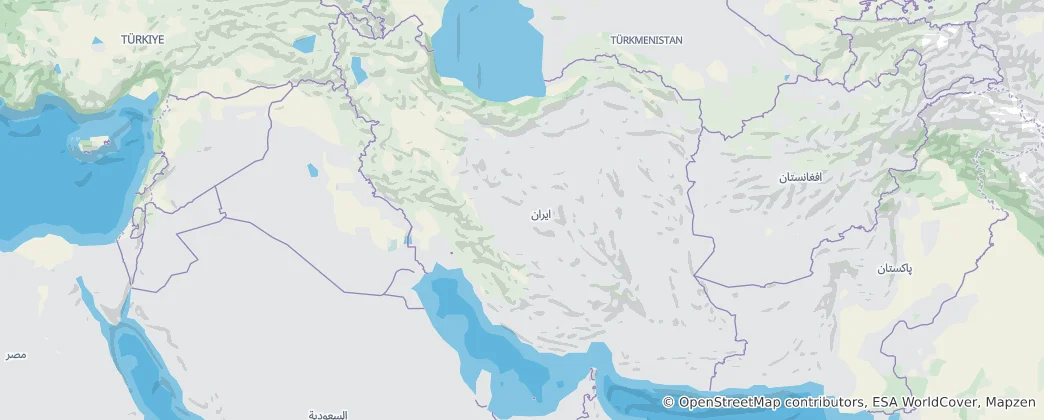 Map of Iran