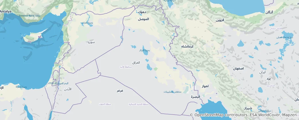 Map of Iraq