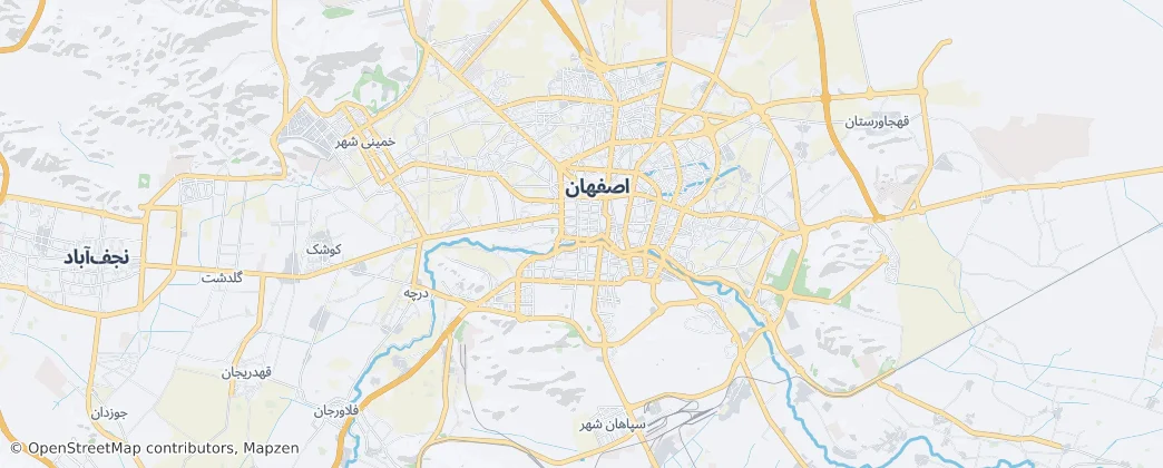 اصفهان — 地图