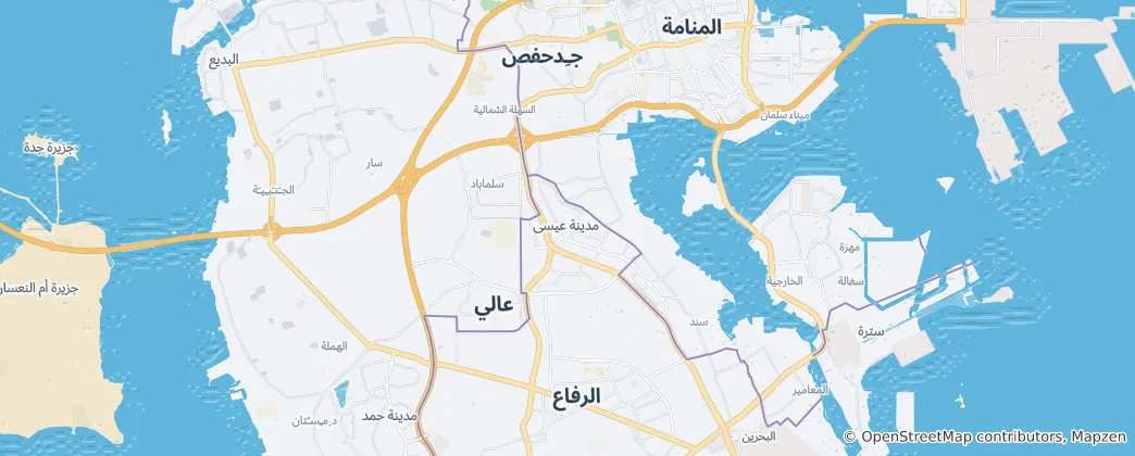 Map of Isa Town