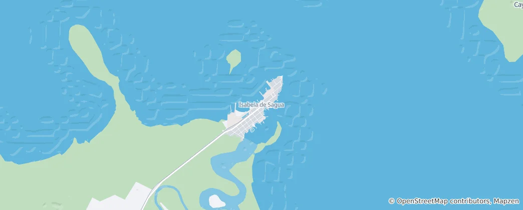 Mapa Isabela de Sagua