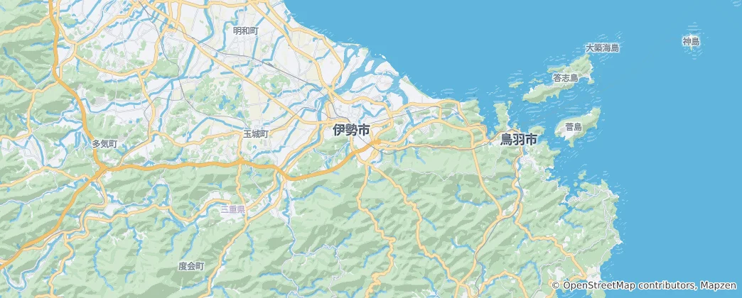 Map of Ise