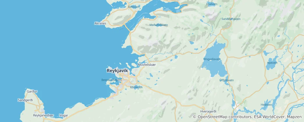 Mapa Hlavní město
