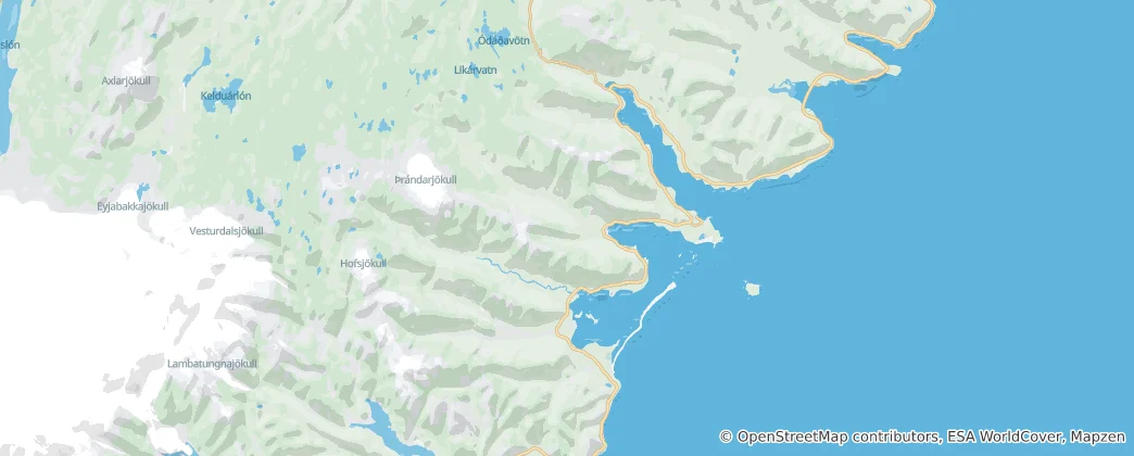 Carte de Austurbyggð