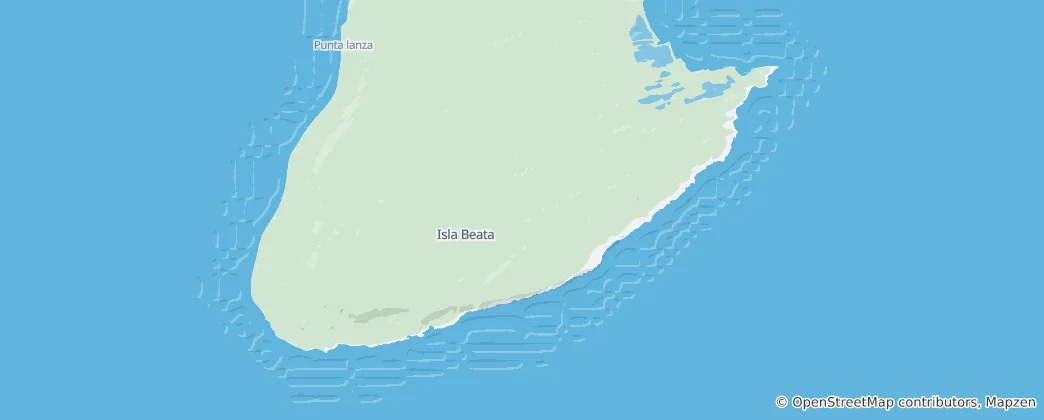 Isla Beata 지도