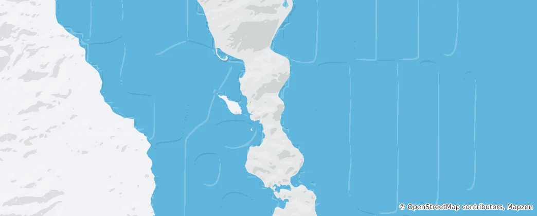 Mapa de Isla Coronado