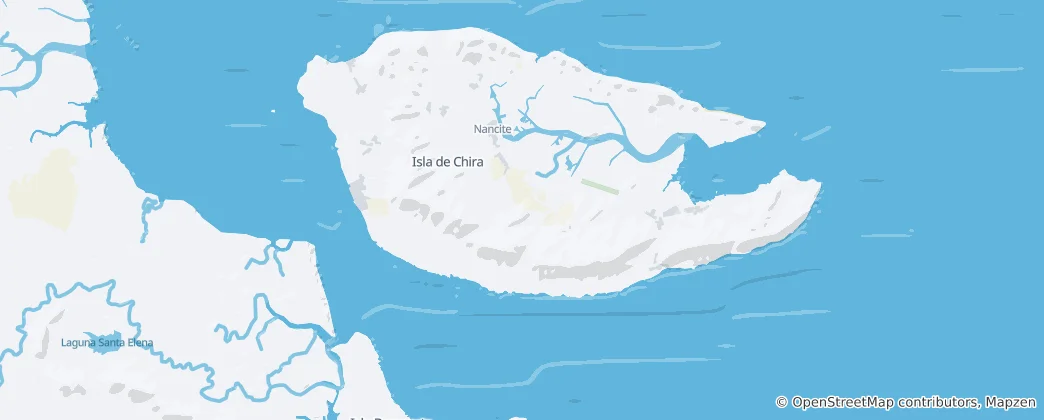 Isla de Chira 지도