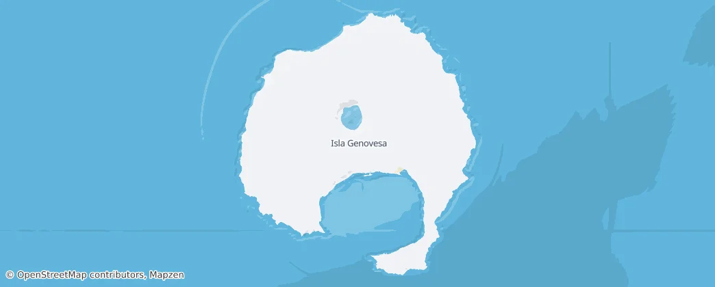 Isla Genovesa — Map