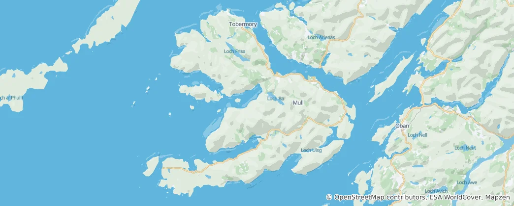 Mapa Mull