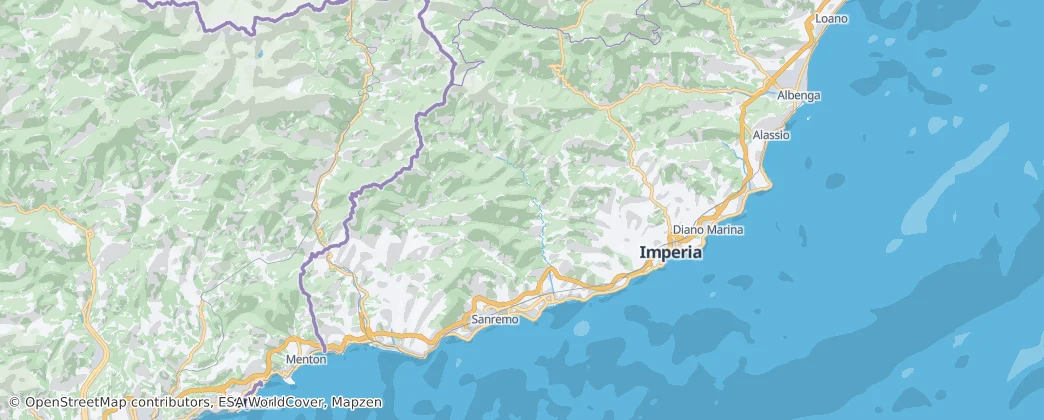 Province of Imperia — mapa