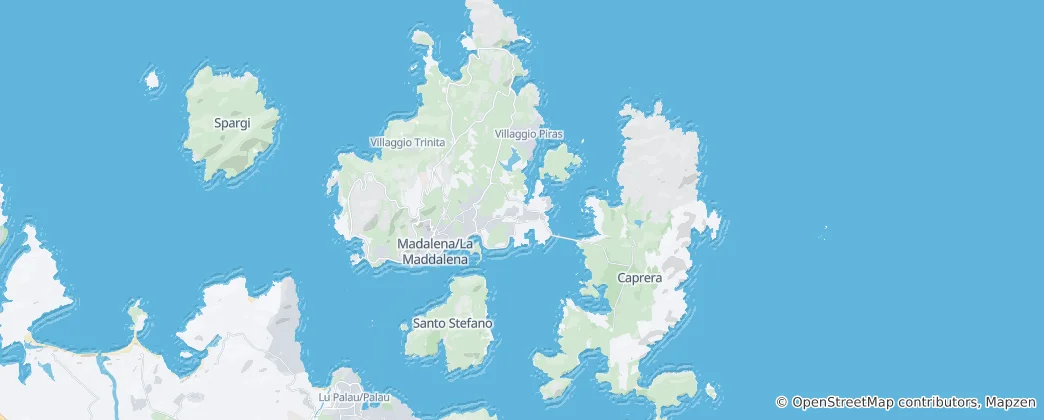 Mappa di La Maddalena