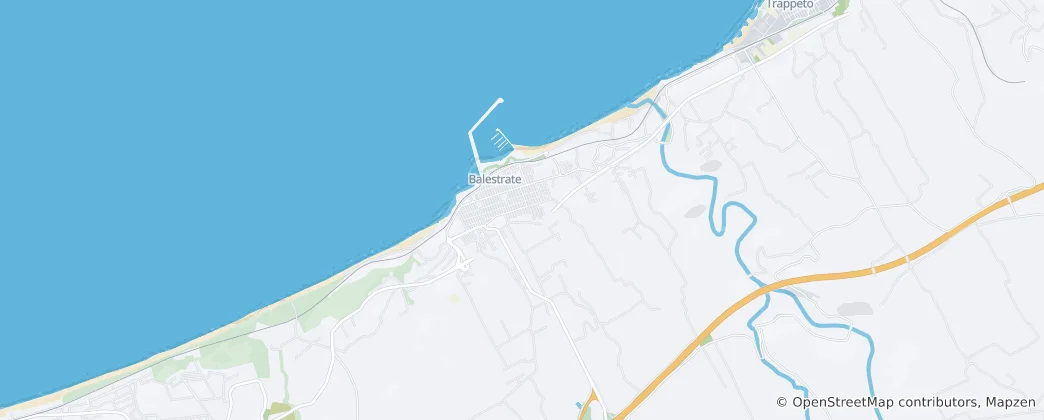 Mappa di Balestrate
