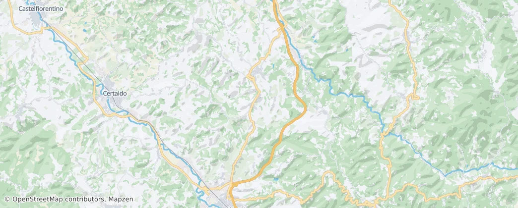 巴贝里诺-塔瓦内莱 — 地图