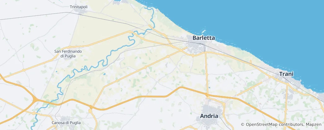 Mapa de Barletta