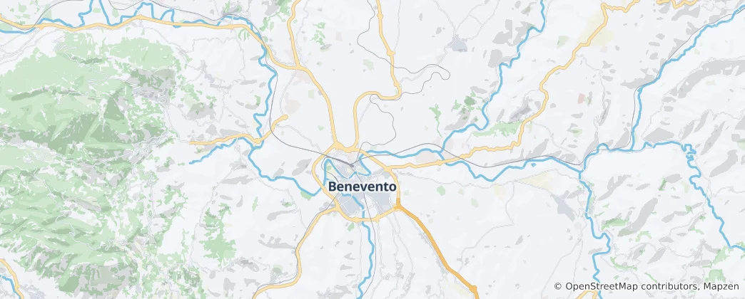 Karte von Benevent