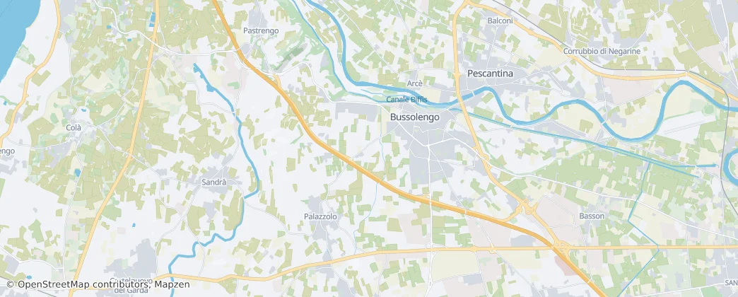 Bussolengo — Map