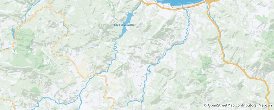 Mapa Caccamo