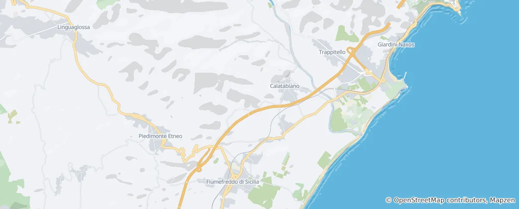 Mapa Calatabiano