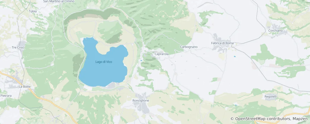 Mapa de Caprarola