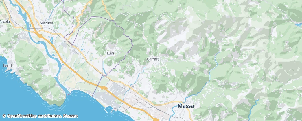 卡拉拉 — 地图