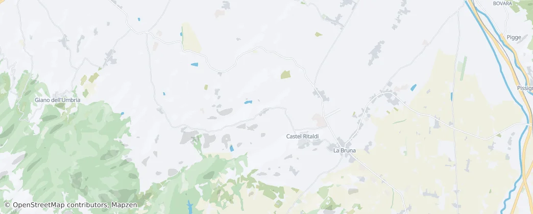 Castel Ritaldi — Karte