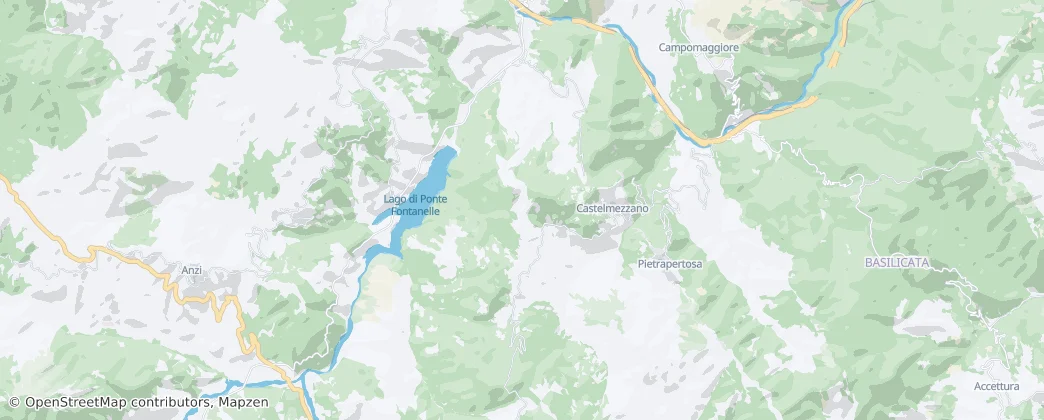 Castelmezzano — Map