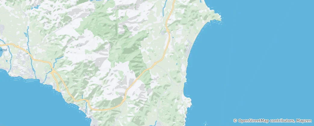 Mapa Castiadas